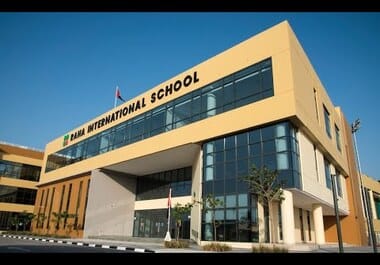 Raha International School KCC — a CF Tennis Academy venue.